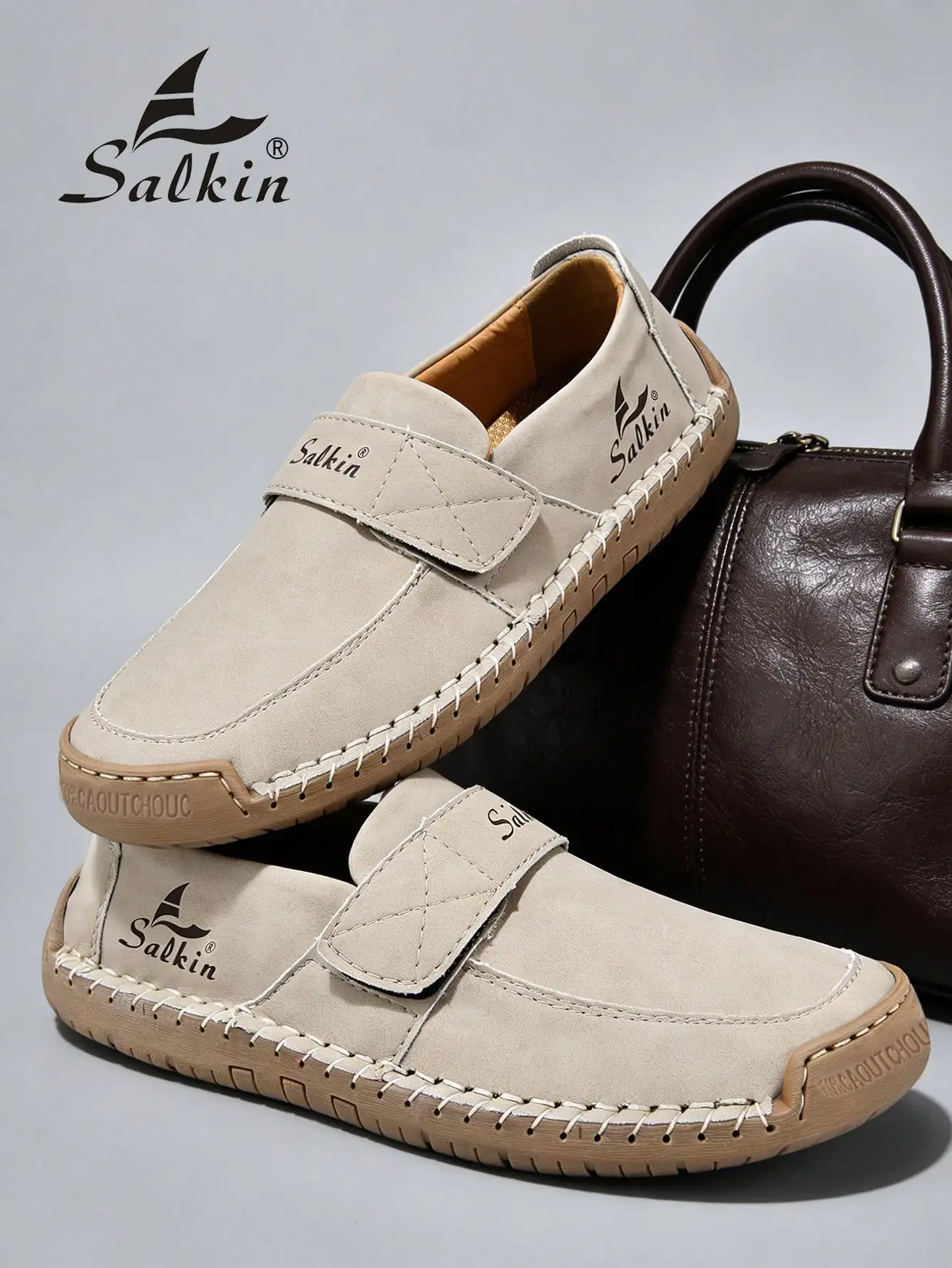 

Casual Loafers Faux Suede Slip-On Shoes Lightweight Breathable Flat Sole For Women