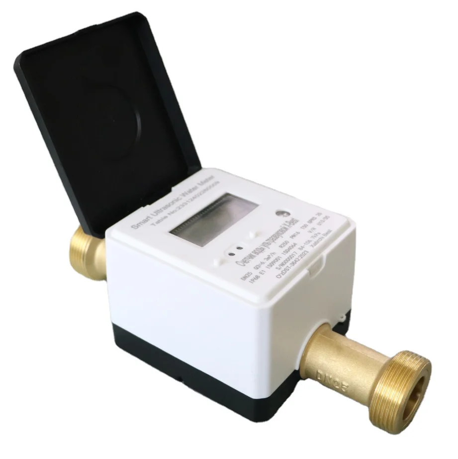 Factory Price R250 Smart Ultrasonic Water Flow Meter High Accuracy Wireless 3/4 Inch 1/2 Inch Water Meter