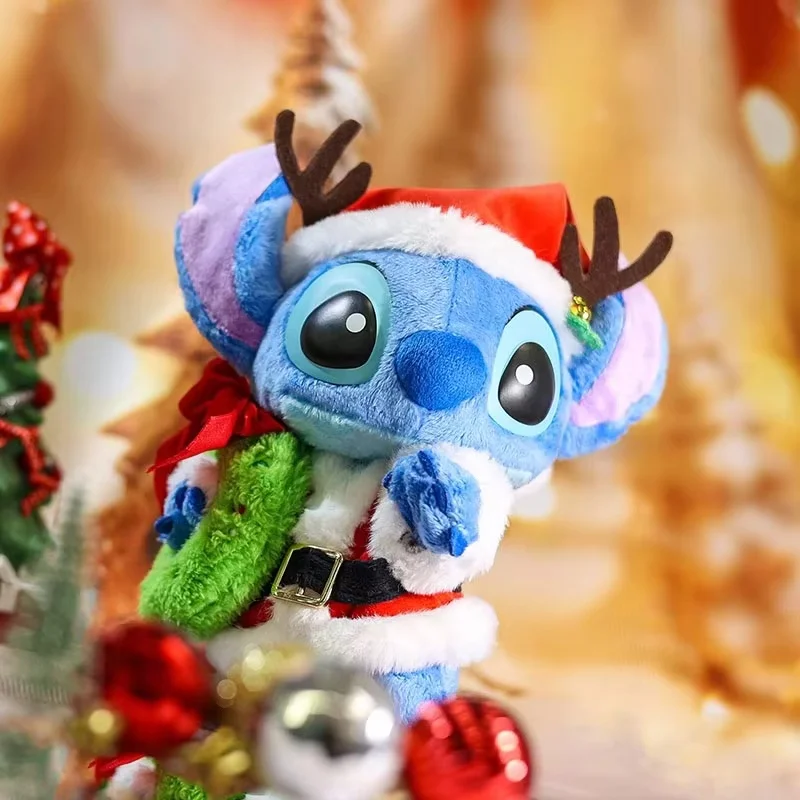 

Cute Disney Stitch Christmas Limited Edition Garage Kit Cartoon Model Doll Ornament Birthday Gift Christmas Gift New Year Gift