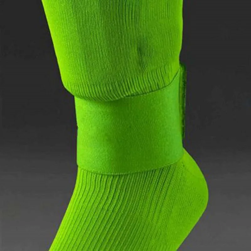 Neue Schienbeinschoner-Fixierbandage: Elastisches Sportbandage-Tape für Fußball-Schienbeinschoner, verhindert Abfallen, verstellbar, 4 Farben erhältlich – Detail 7