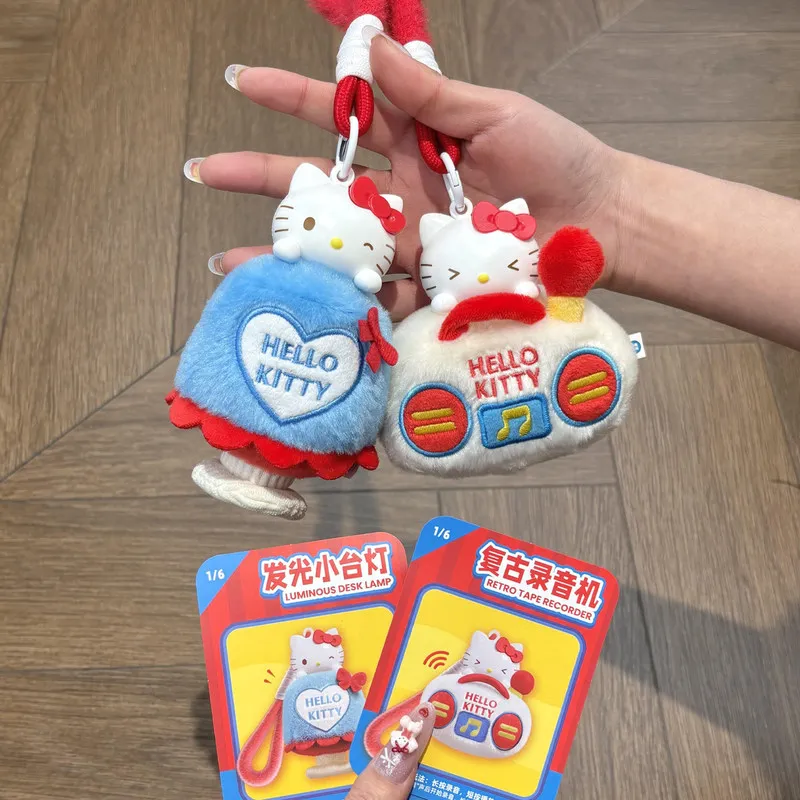 

Оригинальный товар в наличии: Новая серия Sanrio Maktoubu Hellokitty Aromatherapy Blind Box – забавная серия мелкой бытовой техники, плюшевая кукла-подвеска, подарок