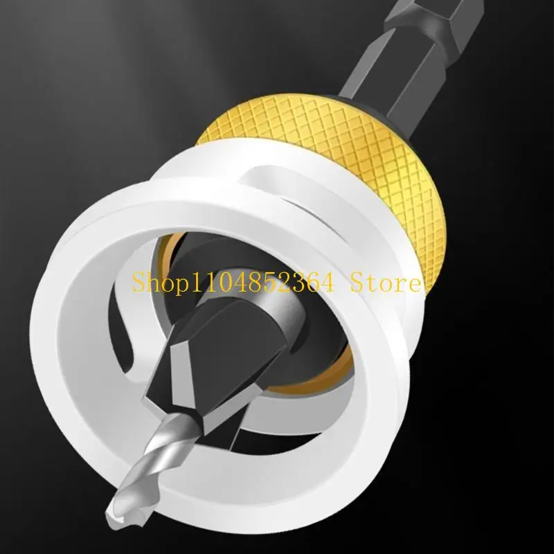 

652F Woodworking Drill Bit Set Fast Change Hexagonal Shank for Wood High Temperature Resistant with Replaceable Head Drilling