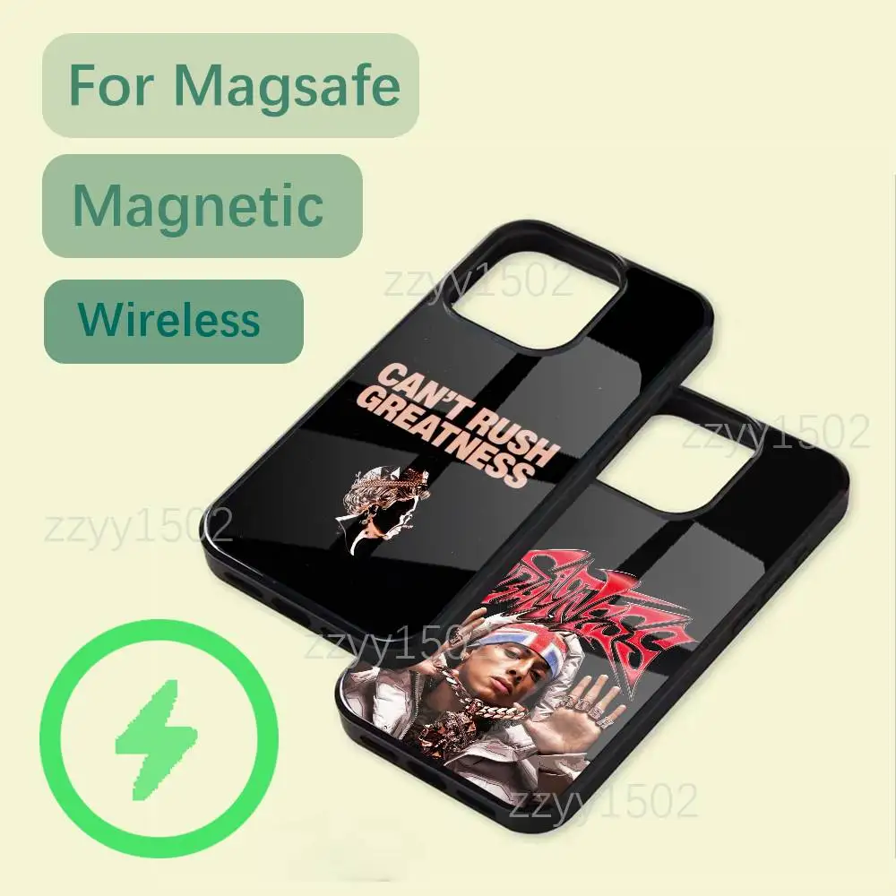 

C-Central Cee CAN'T RUSH GREATNESS Phone Case For iPhone 17,16,15,14,13,12,11,Pro,Max,Plus,Mini,SE4,E Magsafe Wireless Charging