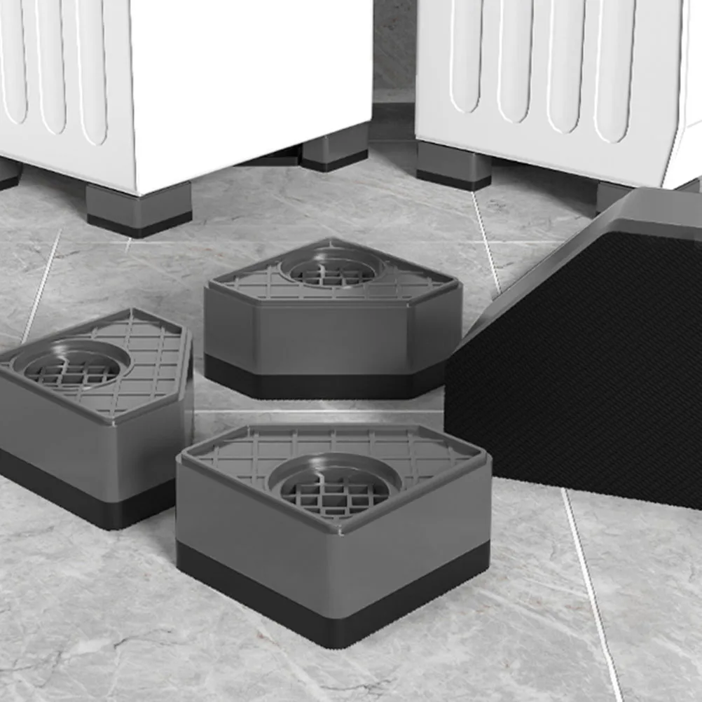 

4 Pcs Washer Shockproof Pads Washing Machine Floor Mat Anti-vibration Feet for Machines
