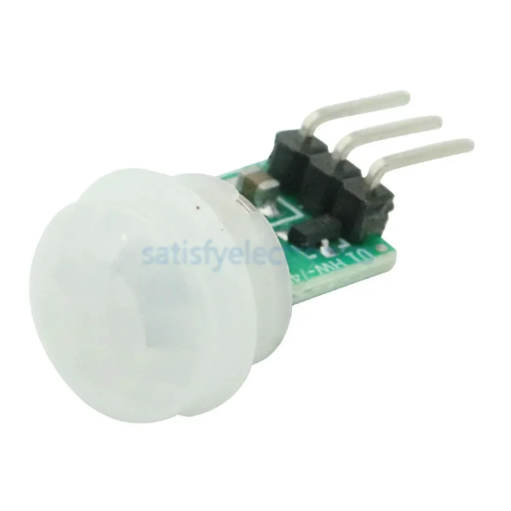 1PCS Mini IR Pyroelectric Infrared PIR Motion Human Sensor module DC 2.7V-12V Automatic Detector Sensor Module