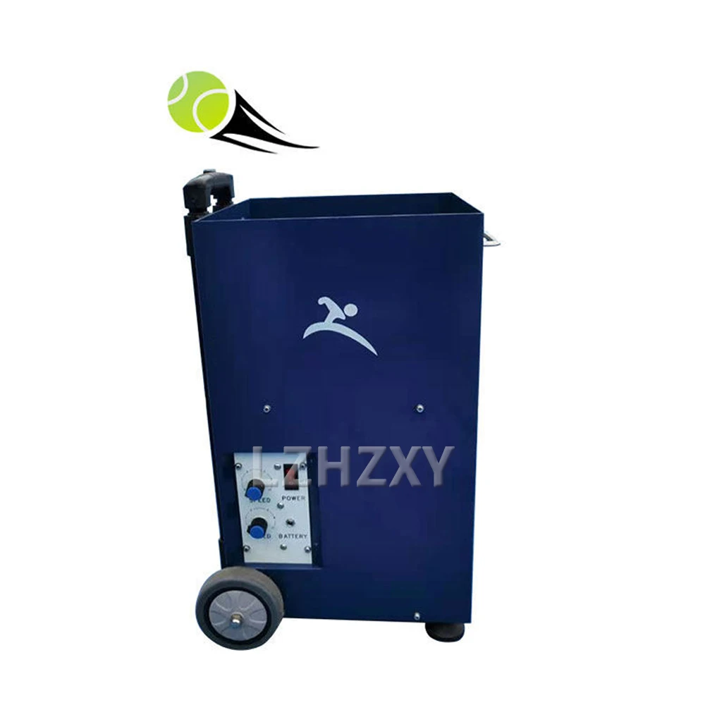 12V 9.0AH Tennis Ball Automatic Exercise Service Launcher Machine Tennis Trainer10-50KM/H  Tennis Teaching Sparring Equipment