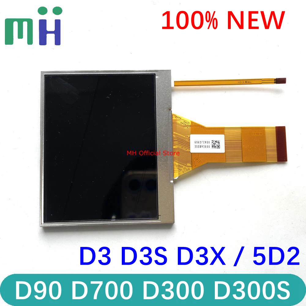 NEW Original Camera LCD Screen Display For Nikon D90 D700 D300 D300S D3 D3S D3X For Canon 5D2 5DII 5D Mark II 2 M2 Mark2 MarkII