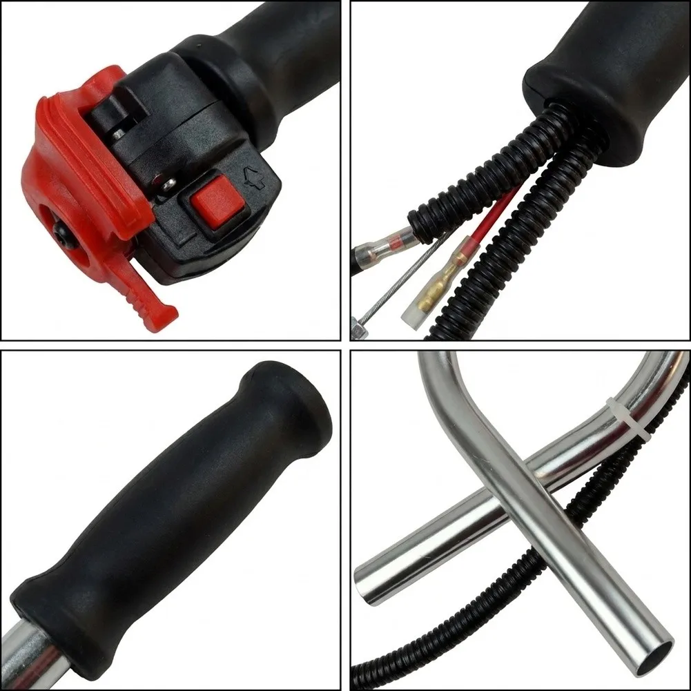 Replacement String Trimmer Handle Switch With Throttle Cable Direct Fit For Grass Trimmer Brush Cutter Throttle Control