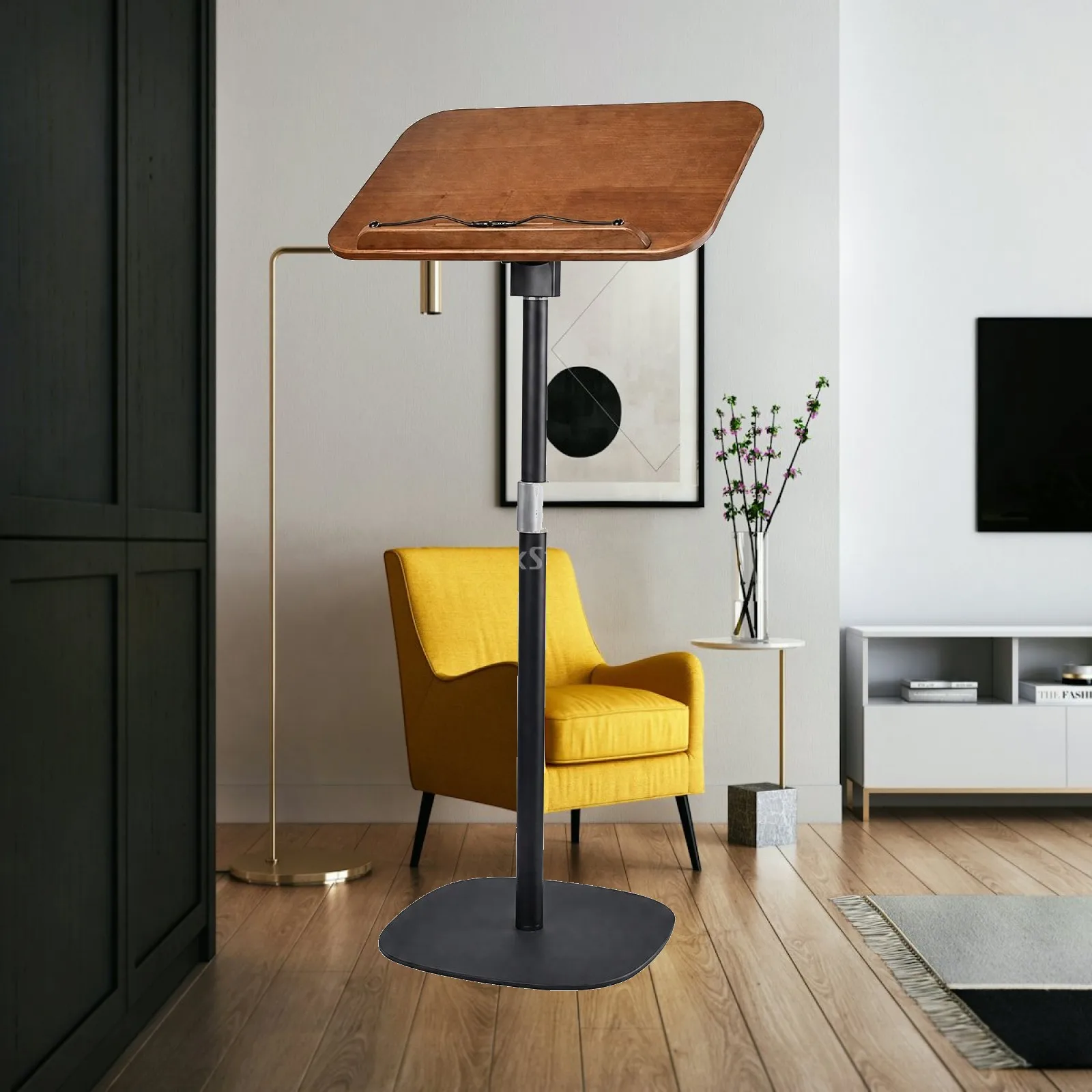 Freestanding Reading Stand Hands-Hands-Free Height-Adjustable Reading Stand Document Holder Non-Slip No Assembly Required