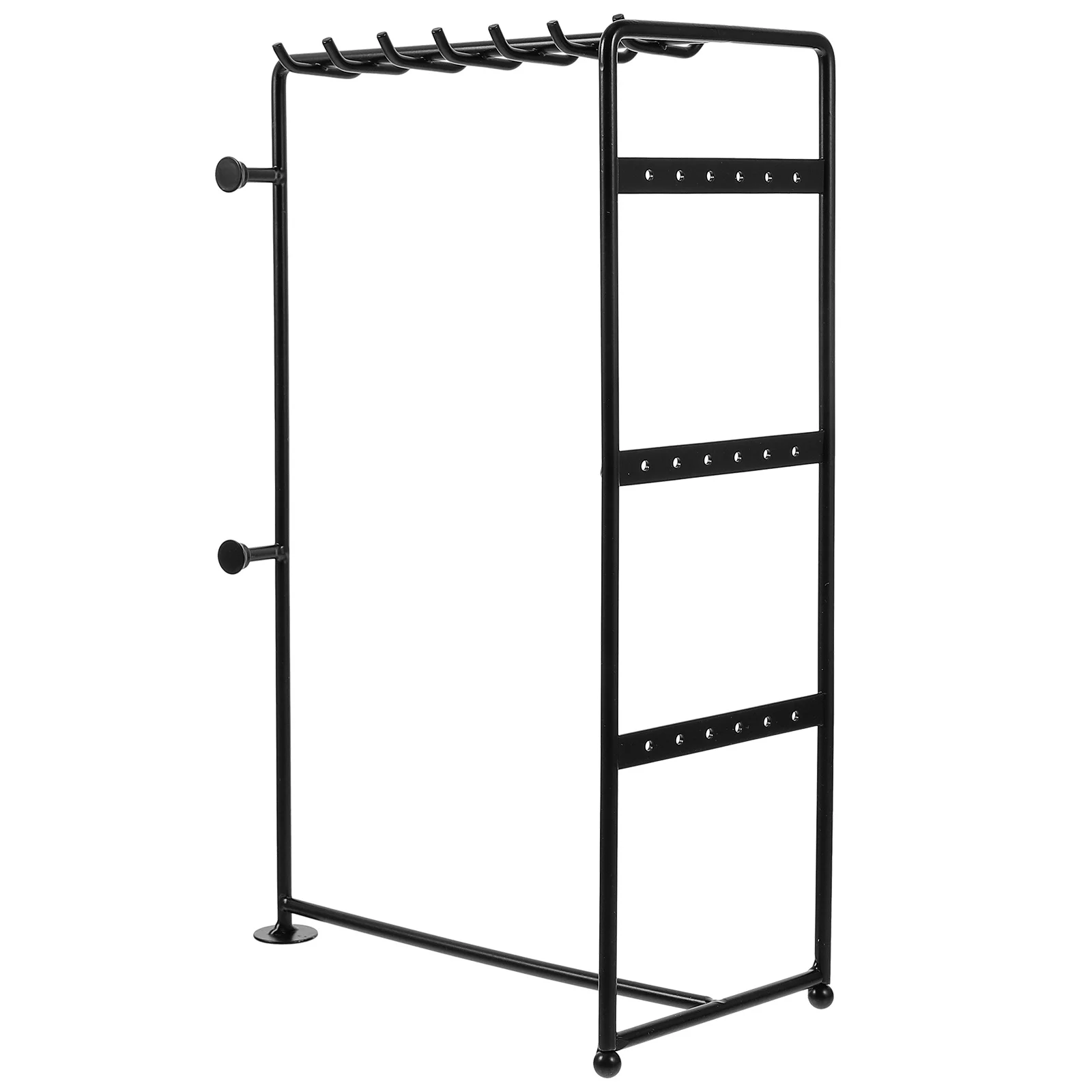 

Подставка для сережек, железный держатель для ювелирных изделий, органайзер, стабильная настольная стойка для ювелирных изделий для хранения сережек, розничная витрина