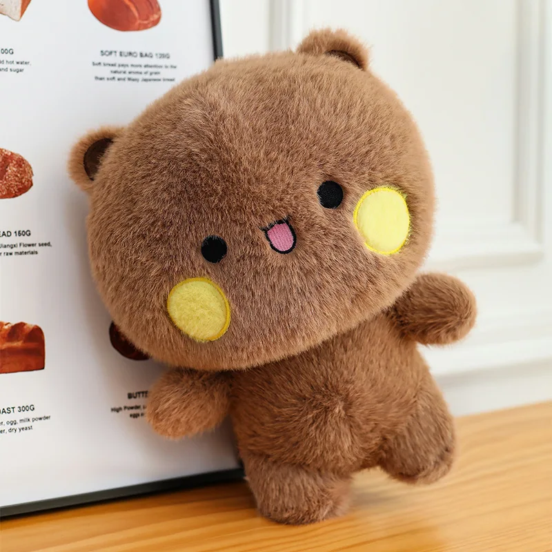 

35cm Cartoon Plush Stuffed Toy Bear Doll Children's Sleeping Doll Birthday Gift Room Decoration Ornament Soft Sofa Pillow