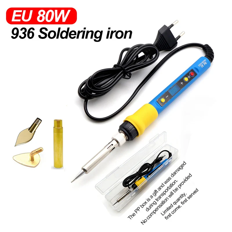80W Mini Iron Heat Tiny Heat Press Hats for Plastic Clothes DIY Bean Splicing Hot Bean Tool - DIY Tool Portable Soldering Iron