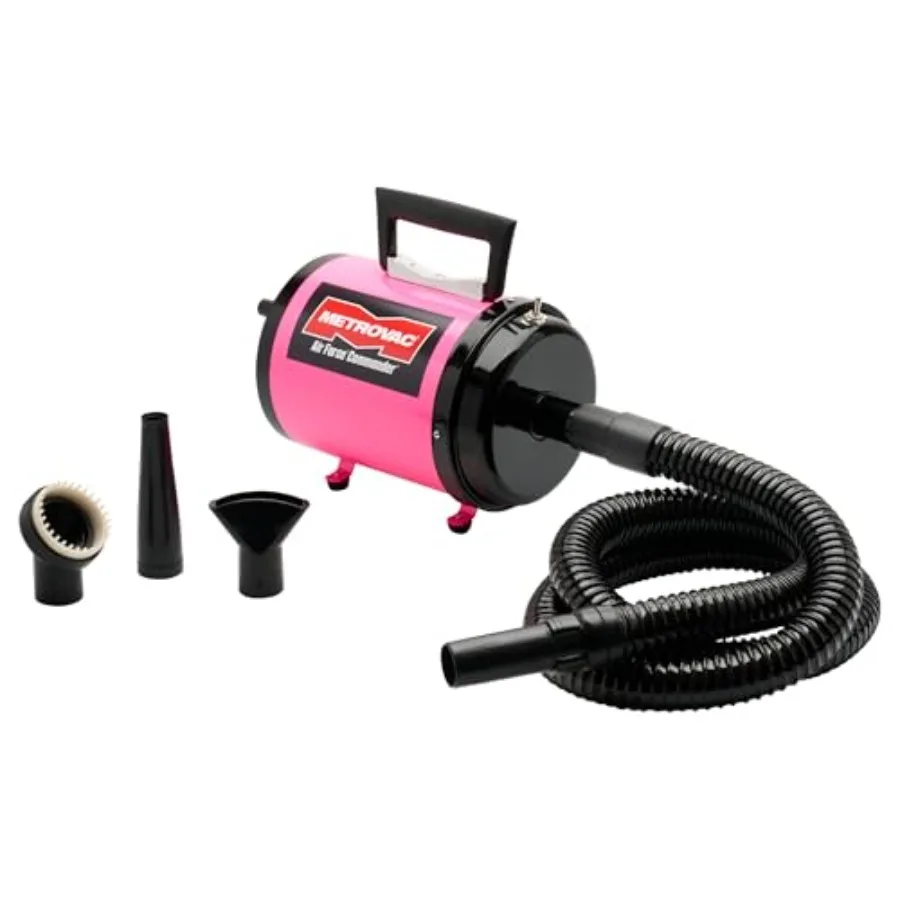 

AFTD-3 Air Force Commander 2-Speed Pet Grooming Dryer Pink High Velocity Dog Hair Blower 4.0 HP USA