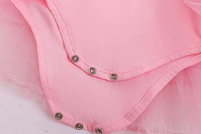 Mädchen Kurzarm-Ballett-Tutu-Kleid Kinder Tüll-Tanzkleid Prinzessinnen-Themenkostüm Bühnenoutfit – Detail 9