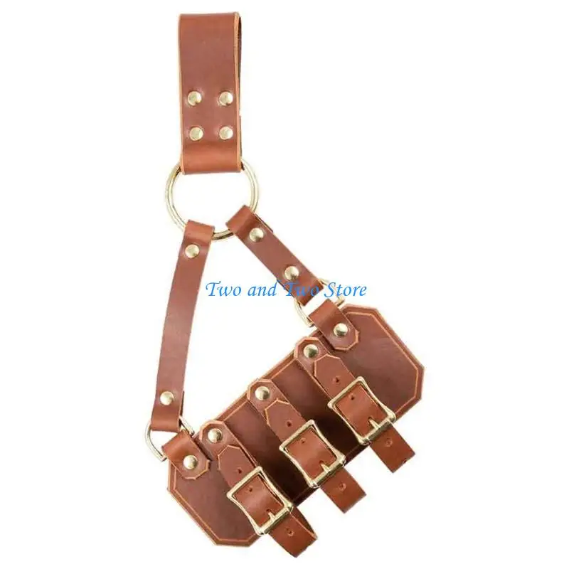 HX6F Easy To Wear Belt Attached Swords Holder Cosplay Accessory For Theatrical Performances And Costume Parties