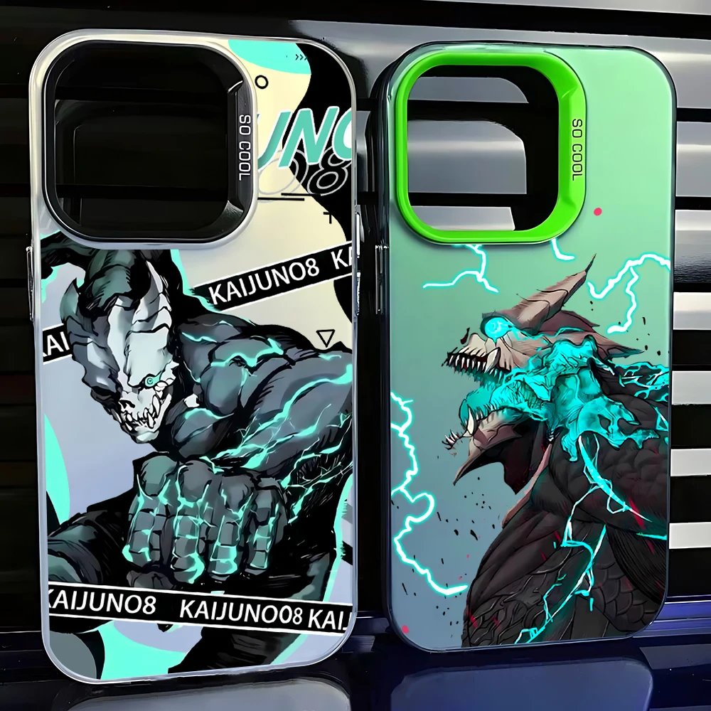 Anime Kaiju No. 8 Case for OPPO Realme 5 8 8i 9i 10 11 Pro C12 C15 C20 C21Y C31 C33 C35 C53 C55 5G Matte Shockproof Back Cover