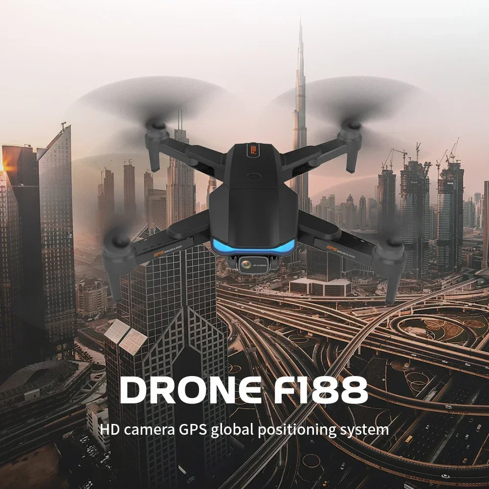 

F188 GPS Rc Drone 4K HD Dual Camera Professional 5G Aerial Photography Obstacle Avoidance Brushless Automatic Return Helicopter