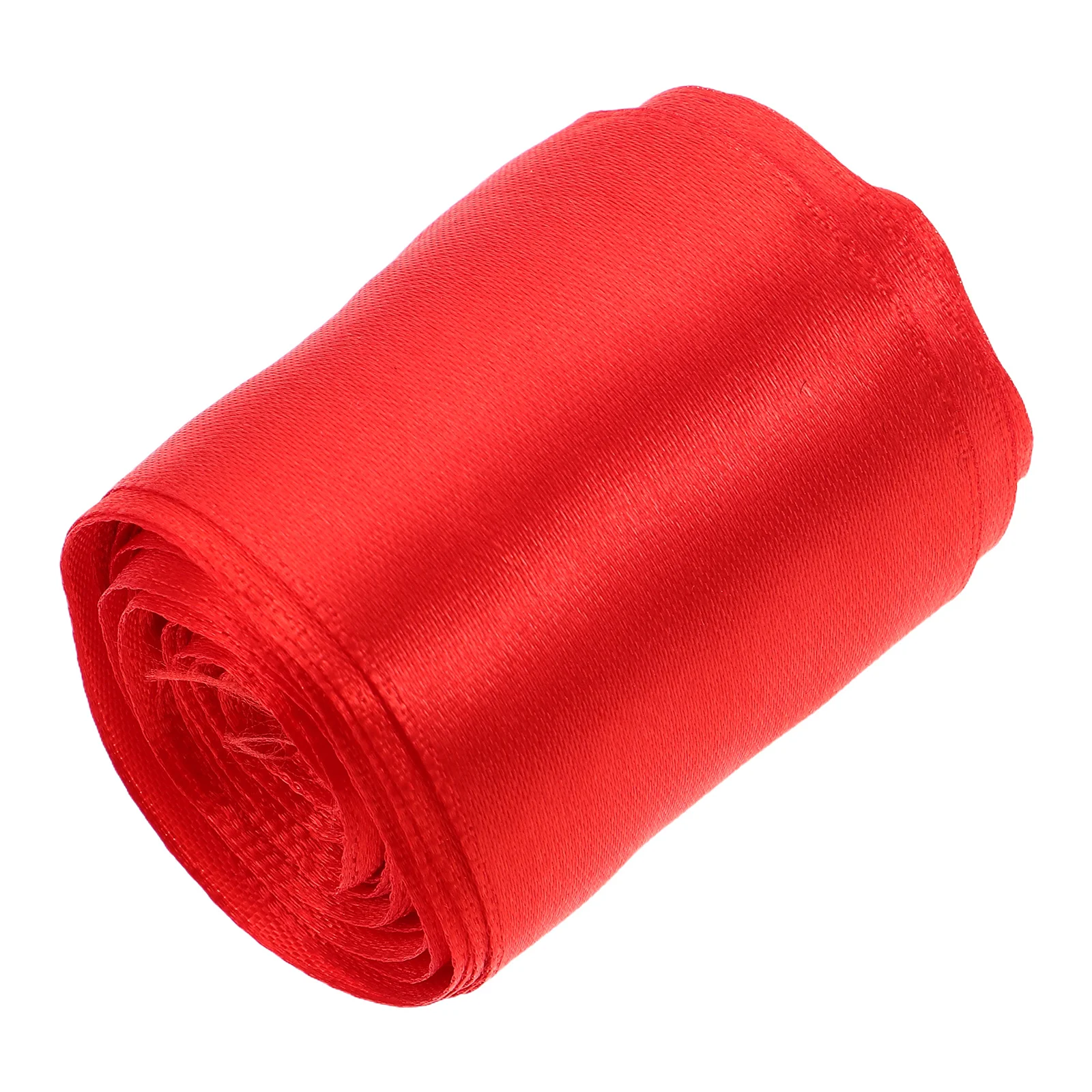 

Running Finish Ribbon Red Satin Polyester Tape for Marathon Athletics Outdoor Race Events Collision Belt Finish Rope