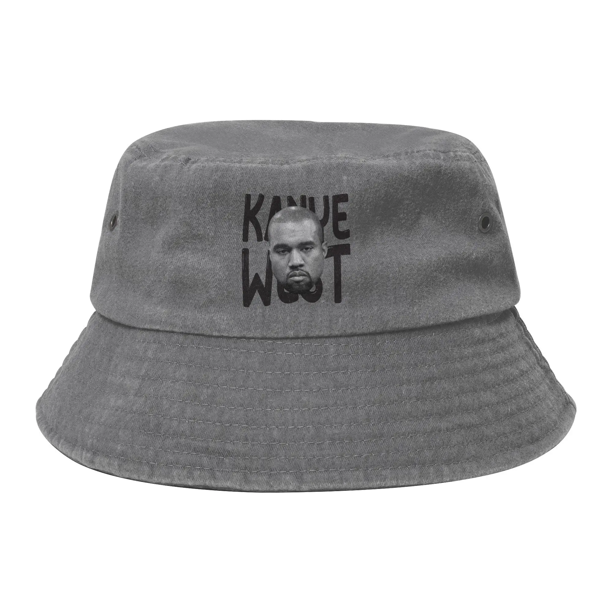 West Kanye Bucket Hats für Damen und Herren, Strand-Sonnenhüte, leichte Streetwear-Hüte für Outdoor, Fischerhüte, Session-Hüte