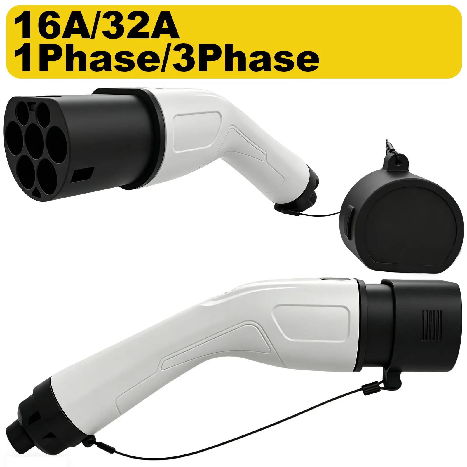 Connettore di ricarica EV Tipo 2 Maschio IEC 62196 16A 32A EVSE, ricambio per stazione di ricarica EV europea Wallbox