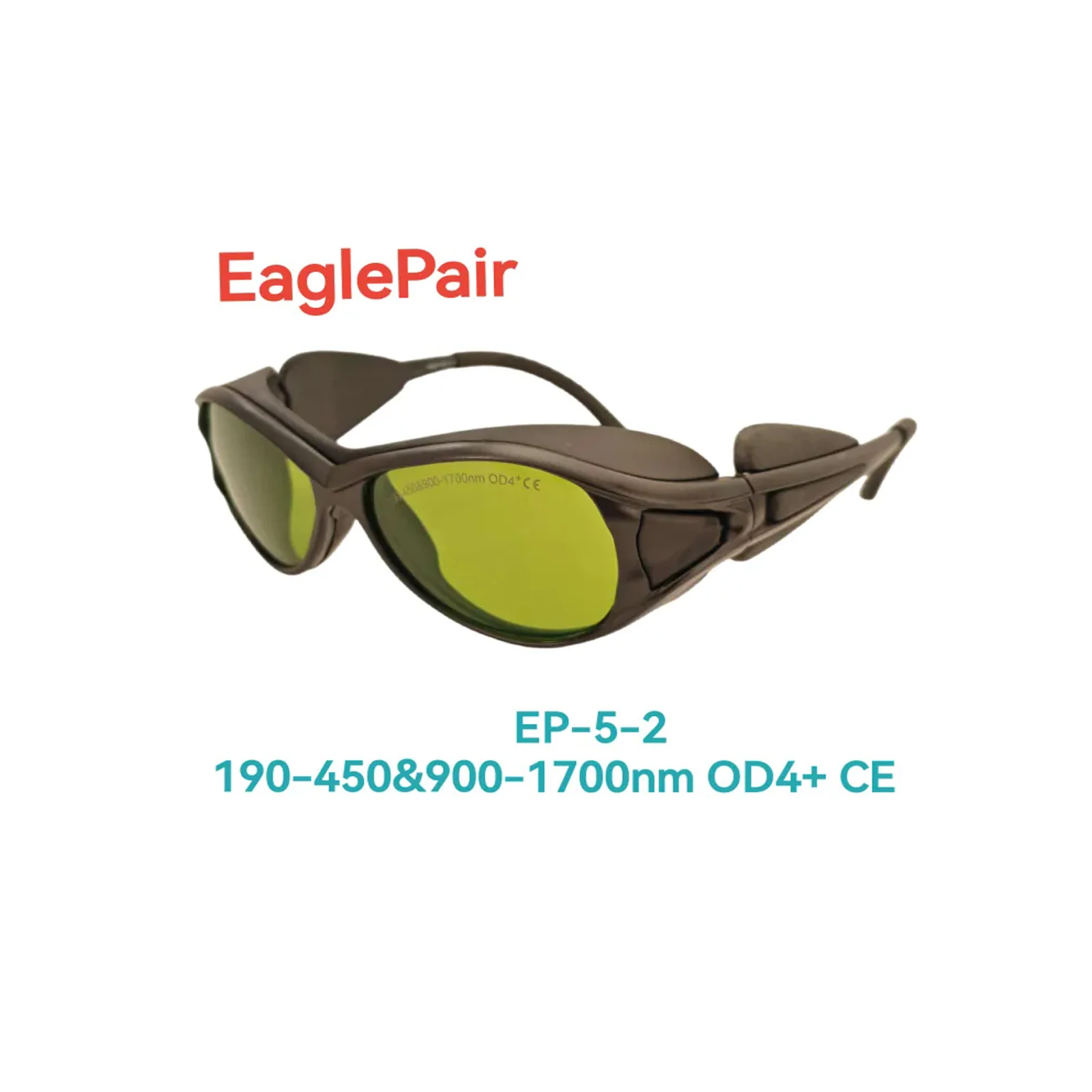 

Eagle Pair EP-5-2 Laser Protection Glasses with Protection Bands 200-450nm & 900-1700nm Hardware Labor Protection Eye Face Guard