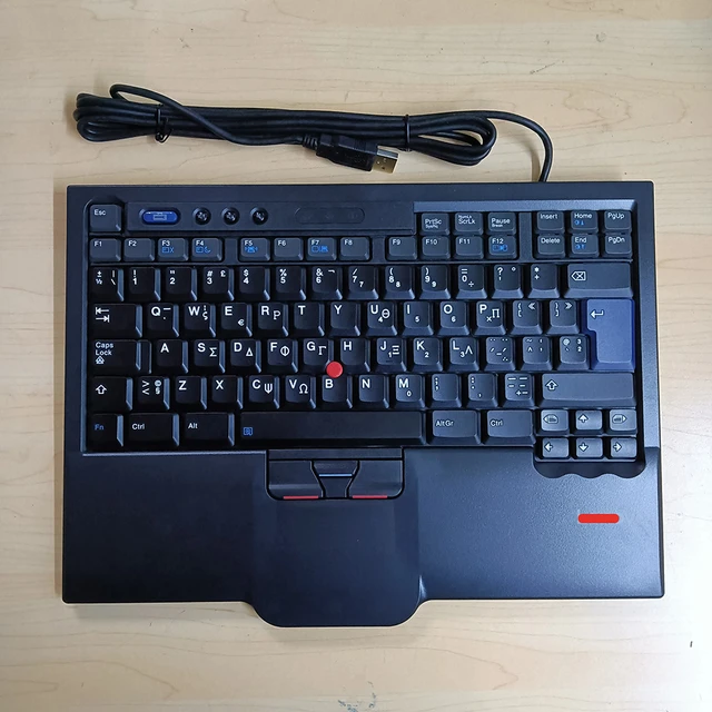 Genuine for Lenovo ThinkPad 8845 SK8845 SK-8845CR UltraNav USB Keyboard  Trackpoint Greek 00MV956 01KR271 Big Enter - AliExpress 7