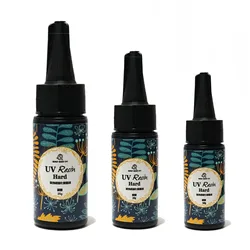 Crystal Clear Hard UV Resin Gel Dried Flowers Crystal Drip Sealer for Handmade DIY Jewelry Crafts