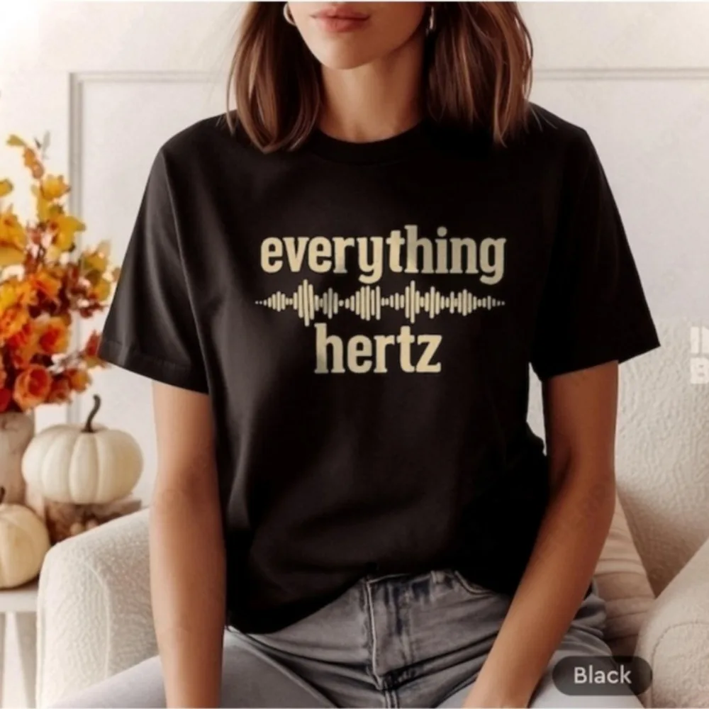 Audio Engineer Shirt  Funny Vintage Sound Tech Shirt for Mixing Sarcastic Music Lover Birthday Present Oversized Clothes