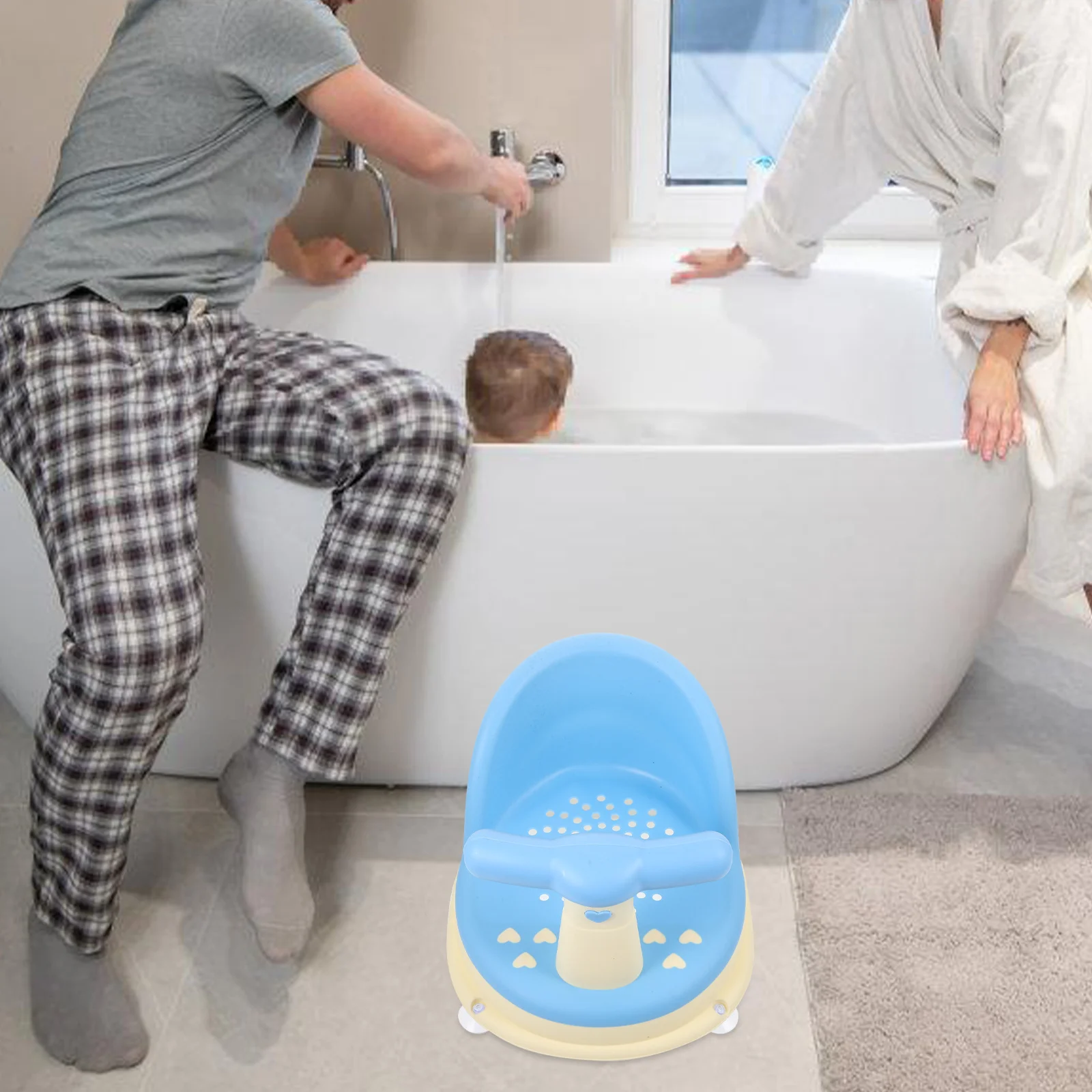 Детский стульчик для купания, сиденье для душа, поддержка спинки младенцев, табурет для ванны, поставка для