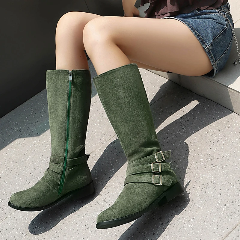 أحذية نسائية طويلة تصل إلى الر - مراجعة Riding Boot Short وسعره