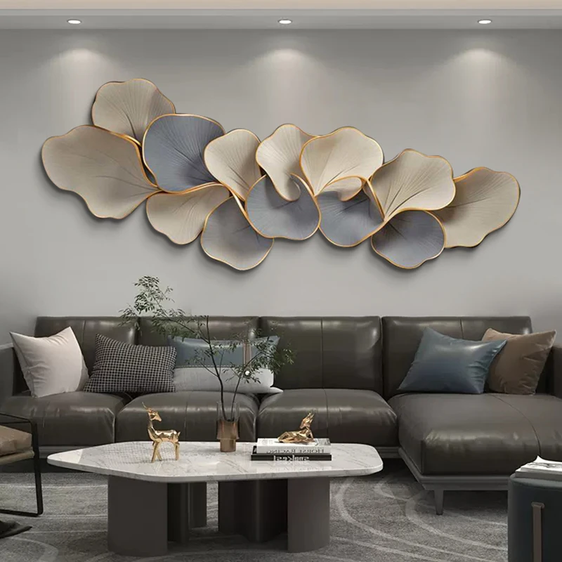 A group of harmonious living room decorative painting Chinese light luxury creative sofa background hanging painting bedside mod