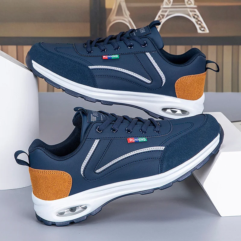 

Мужские теннисные туфли, новинка лета 2024, повседневные спортивные износостойкие удобные мужские повседневные кроссовки для фитнеса, ходьбы и тренировок для мужчин