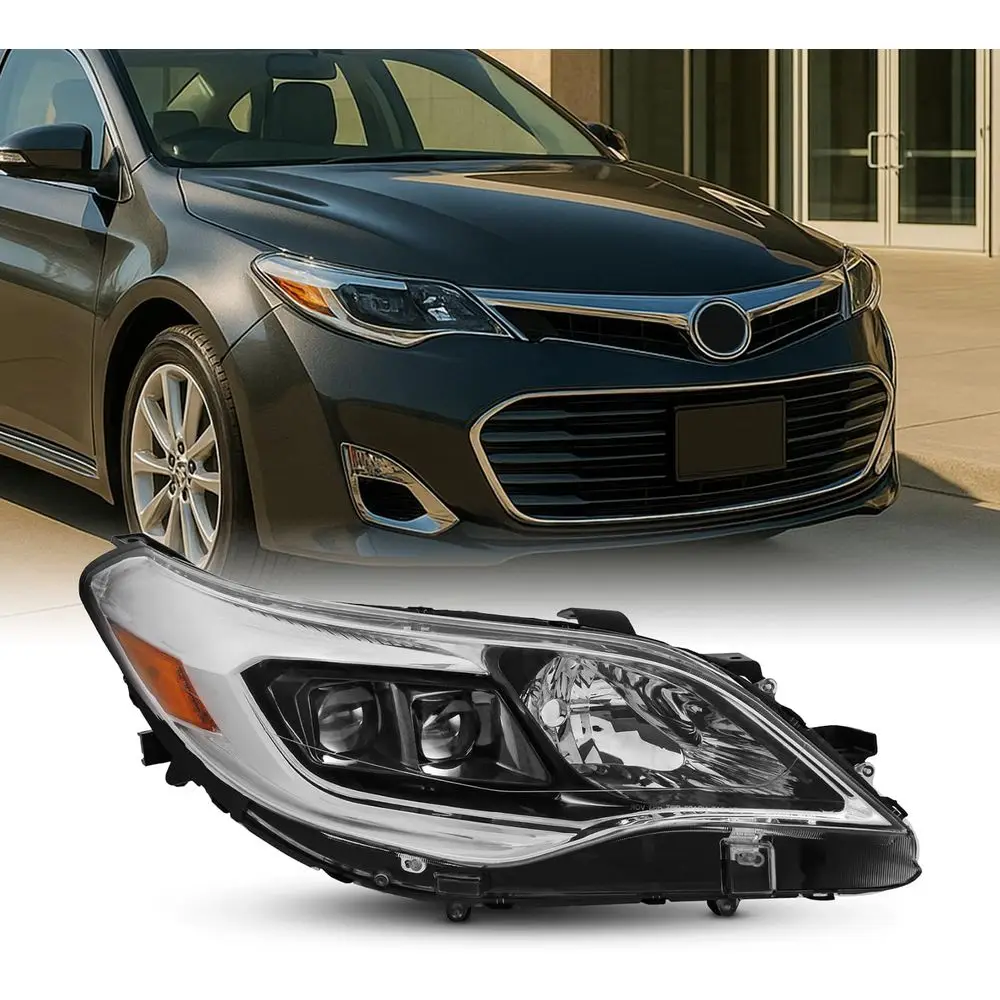 

Фара в сборе для Toyota Avalon 2013-2015, в стиле OE, с черным корпусом, правая (пассажирская) сторона