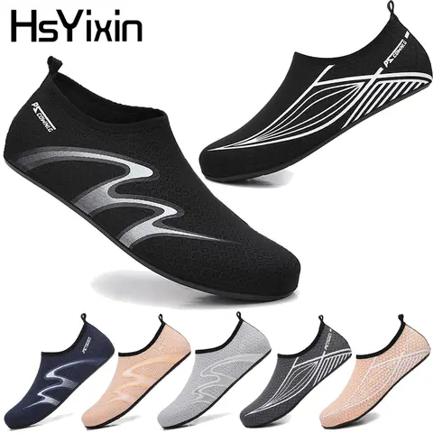 Outdoor Diving Socks Quick Drying Anti-Cut Anti-Slip Bottom Beach Yoga Socks Shoes Surfing Water Shoes for Men And Women Aqua sh