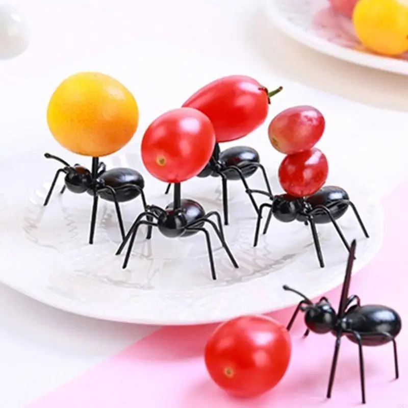 

36PCS Creative Ants Toothpicks for Appetizers Dessert at Parties and Gatherings A0KF
