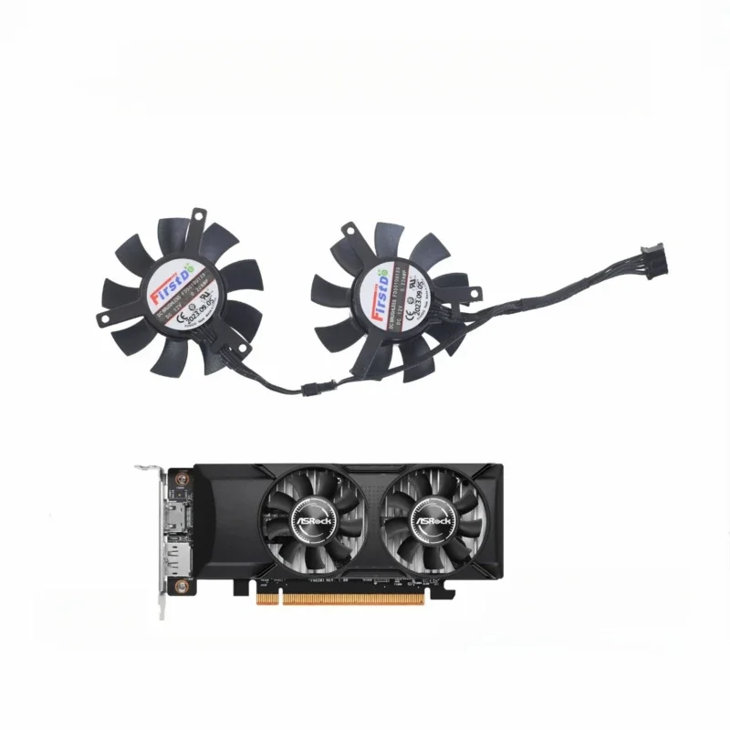 WYORESY 47MM FD5010U12S Graphics card fan For ASRock Arc A310 Low Profile 4GB Fan A310