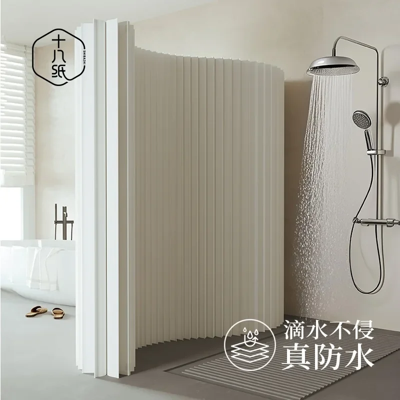 Eighteen paper waterproof paper wall moisture-proof screen high partition baffle commercial office exhibition shelf space