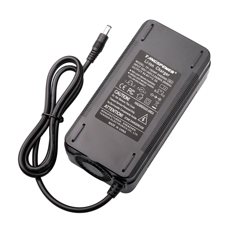 48V Lithium Battery Charger For Kugoo G2 Pro Kugoo C1 Charger For 13S 54.6V 3A Li-ion Battery Charger DC 5.5mm*2.1mm Connector