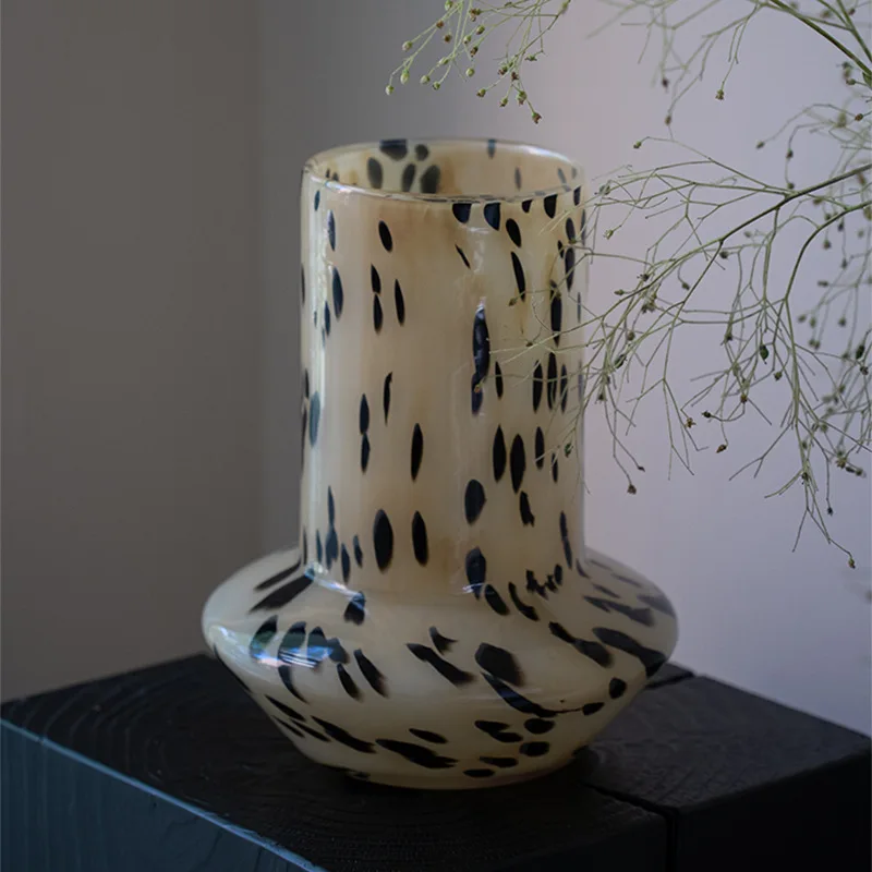 

Американское средневековое стеклянное украшение в виде вазы, цветочная композиция в гостиной, цветы, выращивание воды, свежие вырезанные ветки