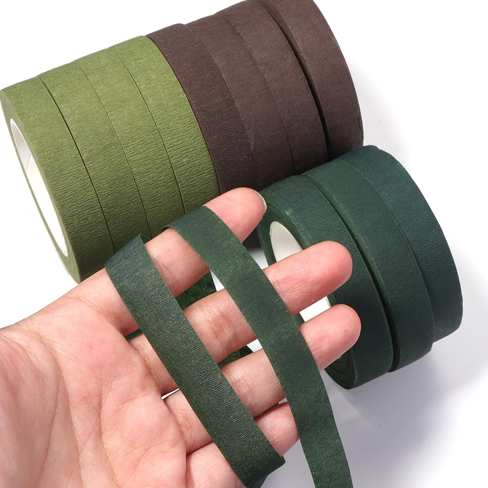 1-3ロール 12mm フラワーテープ 花茎ラッピングテープ - Florist Flower Supply のレビューと価格