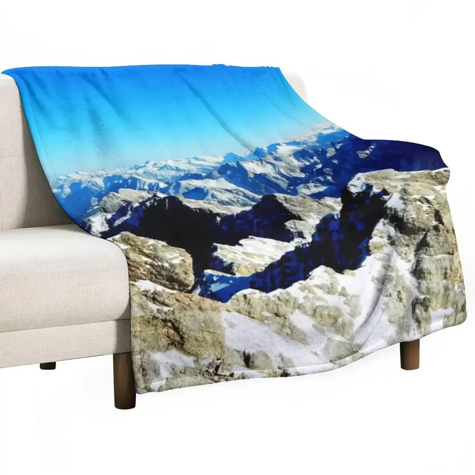 The Alps Garmisch-Partenkirchen Zugspitze Germany Throw Blanket Sofa Throw Cute Baby Sofa Quilt Thermal Blankets