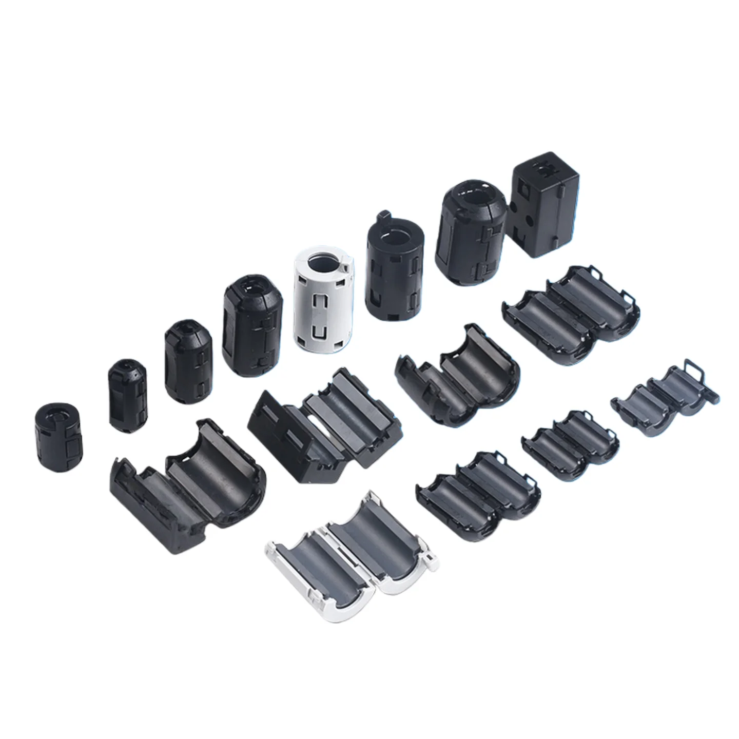 Magnetic Ring with Magnetic Core Shield High-Frequency Filter Anti-Interference Demagnetization Ring Buckle Type 3/5/7/9/11/13mm