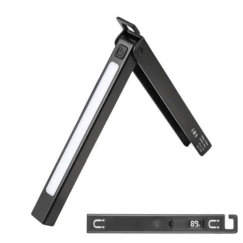 

Bodybuilding Light Rechargeable Magnetic Flashlight 6 Dimming Indoor Outdoor Magnetic LED Lighting For Photography Fitness