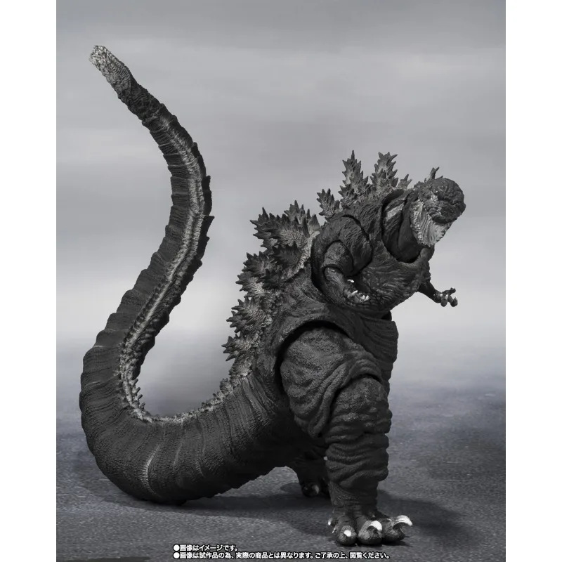 100% Original Bandai S.H.Monsterarts SHM Godzilla 2016 The Fourth Orthochromatic Ver. Anime Action Figure Toy Model Collection