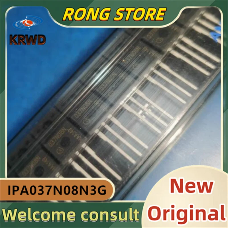 5 قطعة IPA037N08N3G جديدة ومبتكرة IPA037N08N3 TO-220F