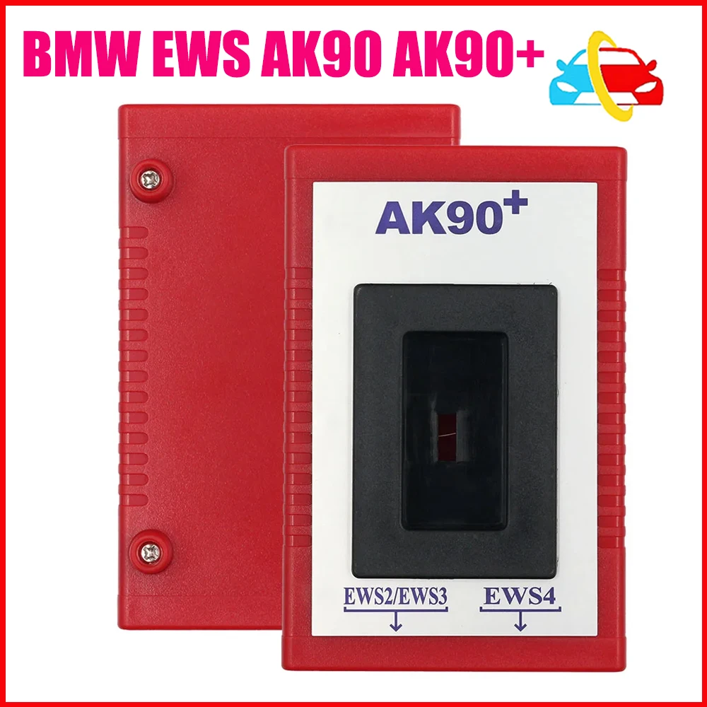 AK90+ Newest AK90+ Key Programmer OBD2 Diagnostic Tools Adapter For All BMW EWS Best Key Programming Tool