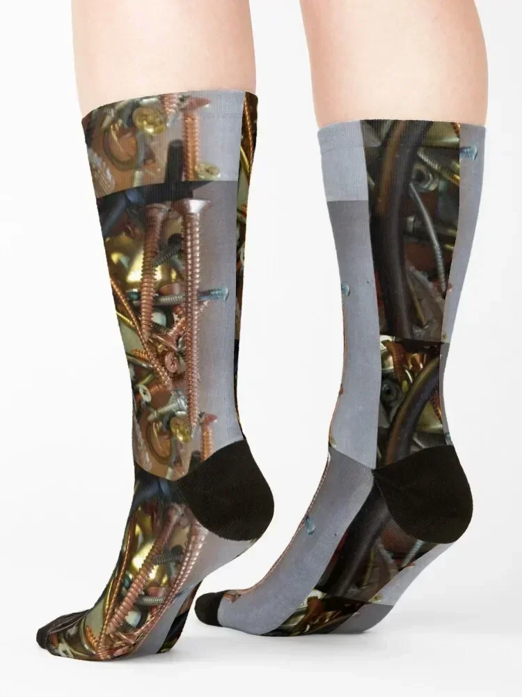 Nuts and bolts of it Socks set winter thermal gym short Woman Socks Men's