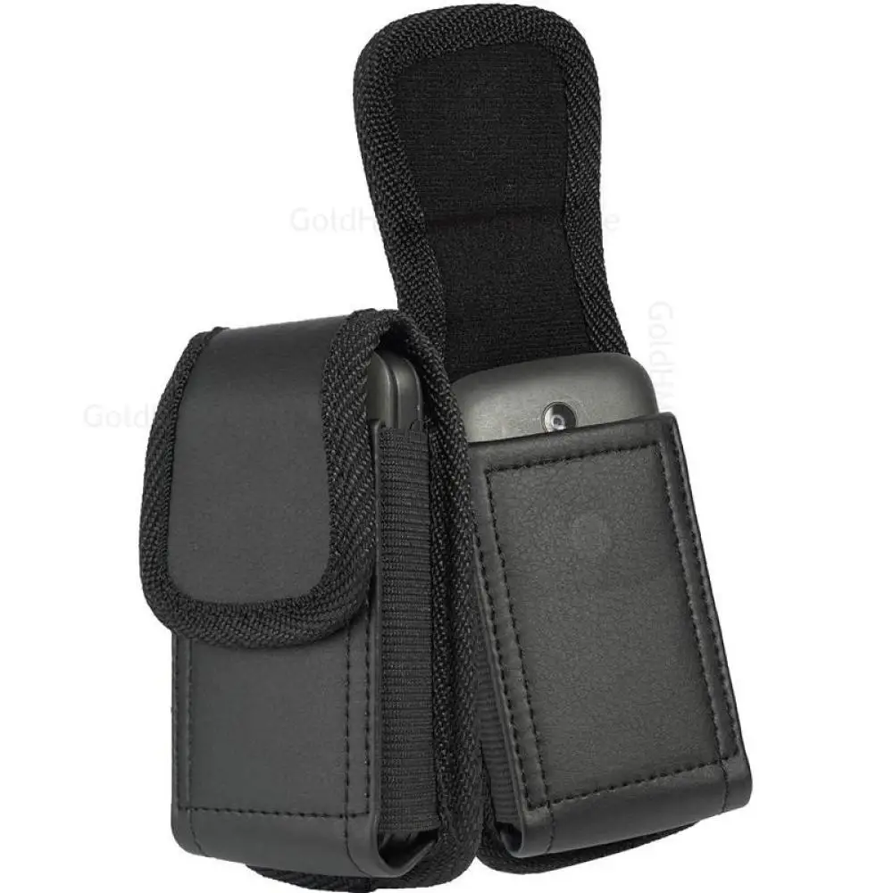 Cell Phone Holster for Nokia 2760,Mobile Phone Flip Holder Case Smartphone Pouch Cover Phone Bag Shoulder Waist Wallet Protector