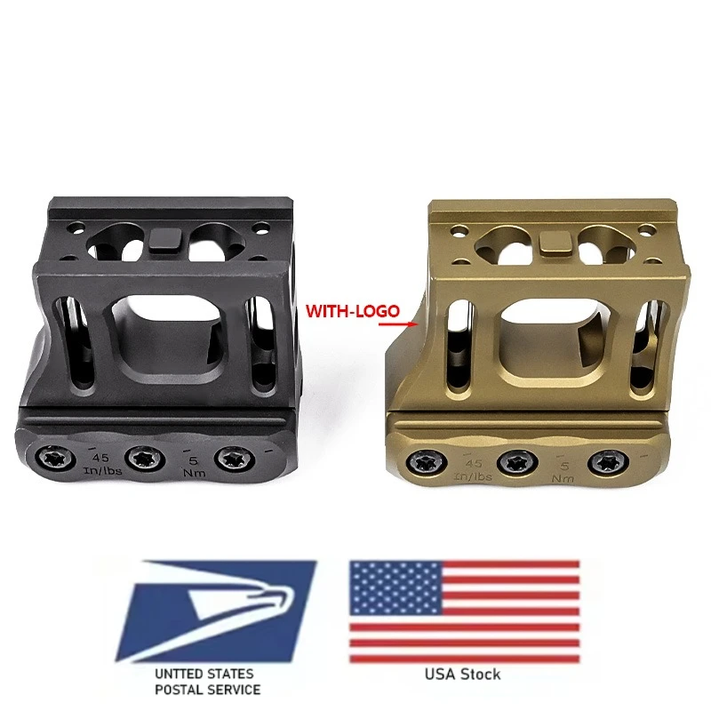 

Крепление для прицела с красной точкой, тактическое крепление для лупы 1,53/1,93 дюйма, крепление для оптики для рельсов 21 мм, аксессуары