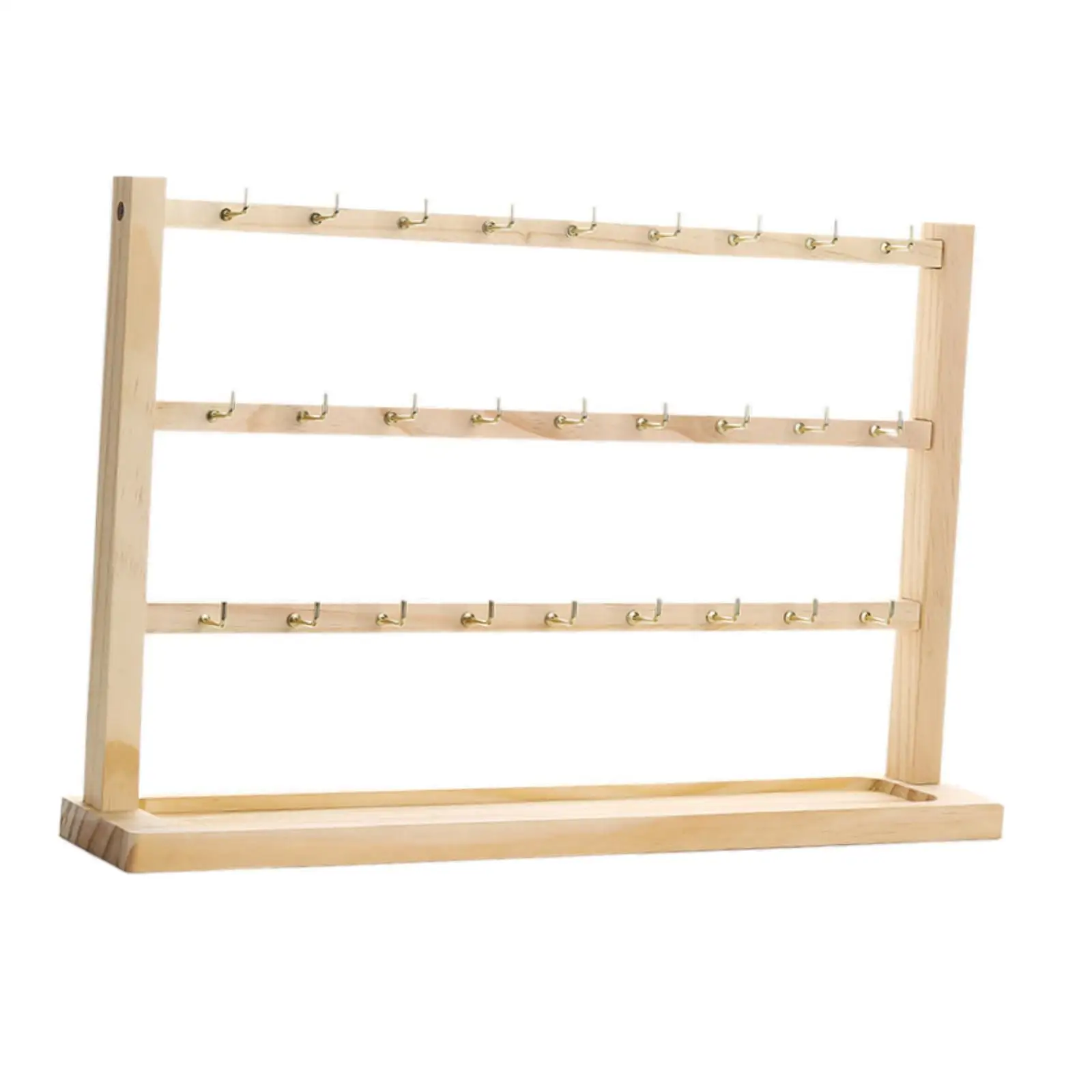 

Earrings Display Stand Jewelry Organizer for Tabletop Party Pendant 3 Tier